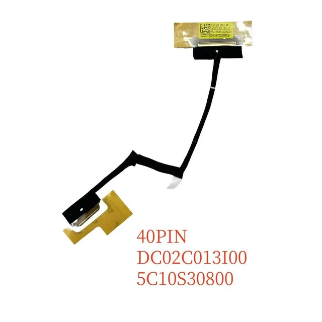 Alt view image 4 of 6 - For LOQ 15IRH8LOQ 15APH8 screen cable 40PIN DC02C013I00 5C10S30800