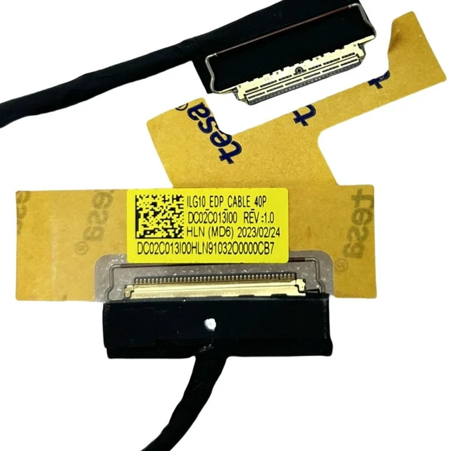 Alt view image 6 of 6 - For LOQ 15IRH8LOQ 15APH8 screen cable 40PIN DC02C013I00 5C10S30800