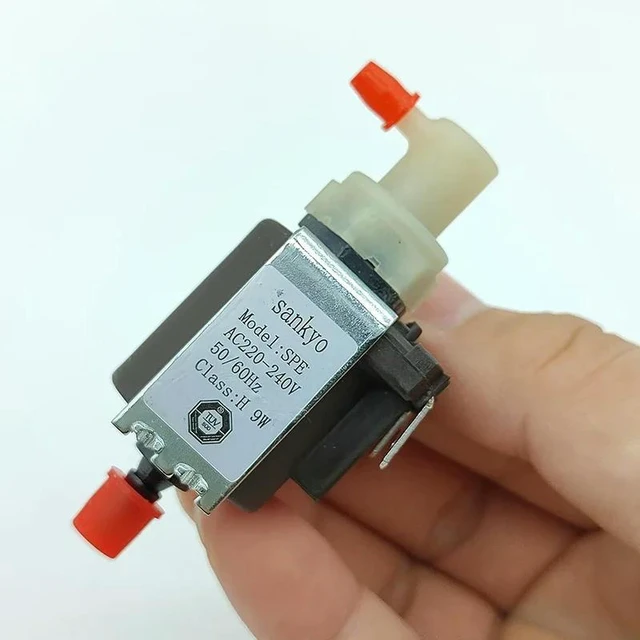 Alt view image 5 of 8 - Sankyo SPE 9W AC 220V-240V Plunger Water Suction Pump Electromagnetic Pump for Handheld Irons Steam Mop Garment Steamer Coffee