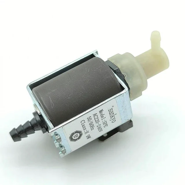 Alt view image 6 of 8 - Sankyo SPE 9W AC 220V-240V Plunger Water Suction Pump Electromagnetic Pump for Handheld Irons Steam Mop Garment Steamer Coffee