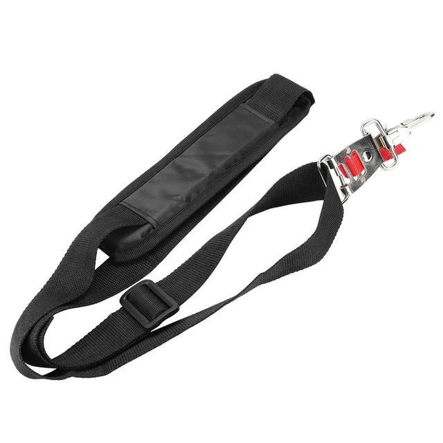 Alt view image 3 of 4 - Single Strimmer Shoulder Harness Strap Nylon Strap Quick Release For Brush Cutter Trimmer