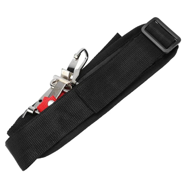 Alt view image 4 of 4 - Single Strimmer Shoulder Harness Strap Nylon Strap Quick Release For Brush Cutter Trimmer