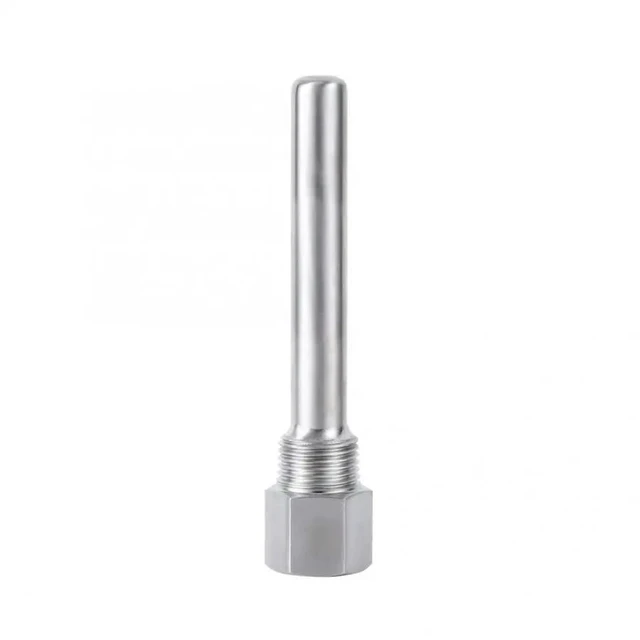 Alt view image 3 of 4 - 1/2 NPT Thermowell Acogedor Stainless Steel Thermowell for Temperature Sensors