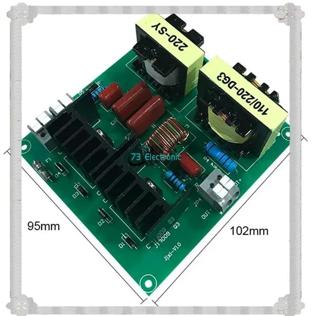 Alt view image 5 of 6 - 6X 220V 40Khz Support 150W Ultrasonic Cleaner Circuit Board Motherboard