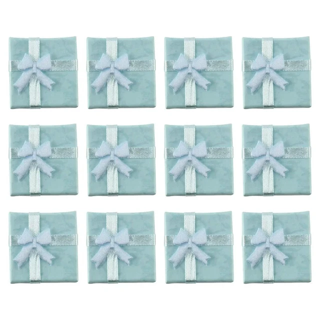 Alt view image 4 of 6 - 12pcs BlueJewelry Ring Earrings Bangle Gift Boxes Cutely Small Gift Box