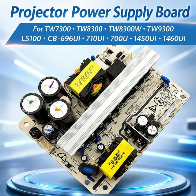 Alt view image 4 of 6 - ZUEPD77Z Projector Power Supply Board for TW7300 TW8300 TW8300W TW9300 LS100 CB-696Ui 710Ui 700U 1450Ui 1460Ui CB-696Ui 710Ui
