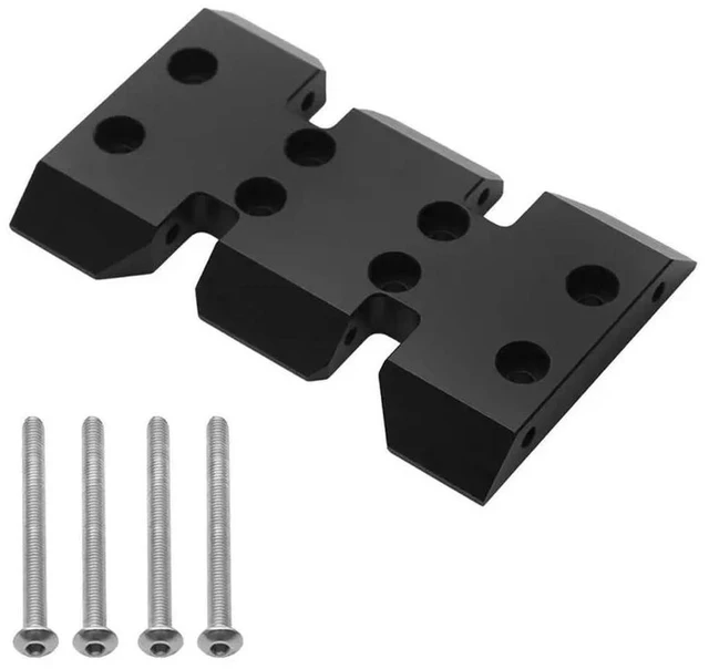 Alt view image 5 of 6 - 2X LCG Lower Center Of Gravity l Translation Skid Plate For 1/10 RC Crawler Axial SCX10 I II III Capra,1