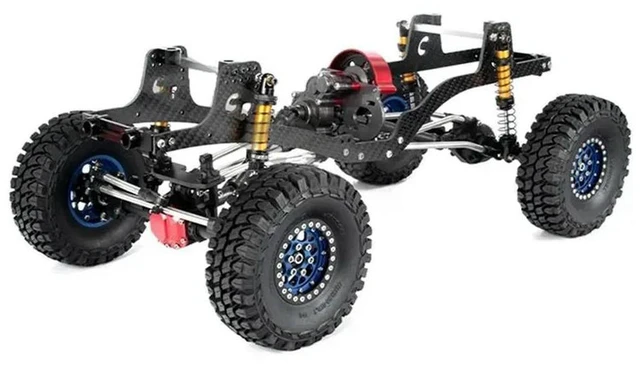 Alt view image 6 of 6 - 2X LCG Lower Center Of Gravity l Translation Skid Plate For 1/10 RC Crawler Axial SCX10 I II III Capra,1