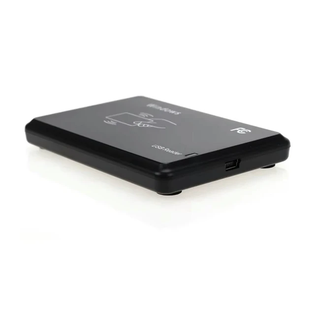 Alt view image 4 of 6 - 4X USB RFID Reader 125Khz EM4100 ID Contactless Sensitivity Card Reader TK4100 Support Window System RFID