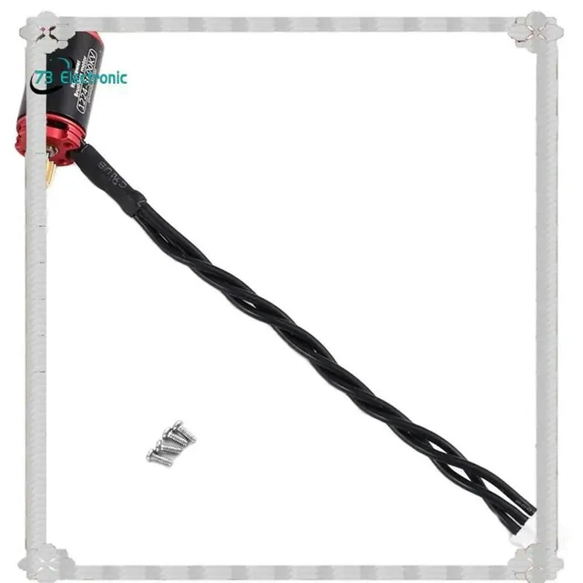 Alt view image 4 of 6 - Replacement For Axial SCX24 RC 1/18 1/24 Crawler Car Brushless Outrunner Motor- 1224 3600KV Brushless Motor