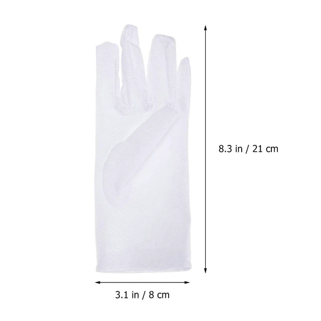 Alt view image 6 of 6 - 10Pairs Sunscreen Protective Gloves Elastic Spandex for Industrial Gardening Work Lightweight Moisturizing Work Gloves