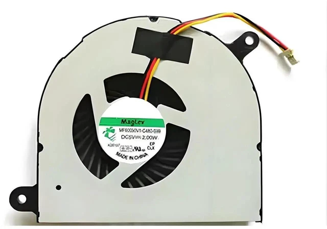 Main image of Laptop CPU Cooling Replacement Fan for Dell Inspiron 17R N7110 N7010 3750 Series, 0RKVVP MF60100V1-C010-G99