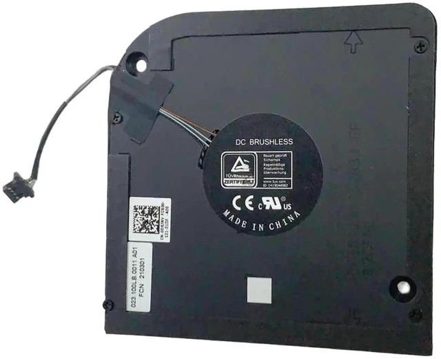 Main image of Laptop CPU Cooling Replacement Fan for Dell Latitude 15 5520 E5520 Precision 3560 Series, 5V 4PIN DFS5K22305283J FN6B 0DXJNV