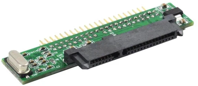 Alt view image 4 of 7 - Laptop SATA to IDE Adapter, 2.5 Inch SATA HDD SSD to 44 Pin Male PATA Parallel Port Converter