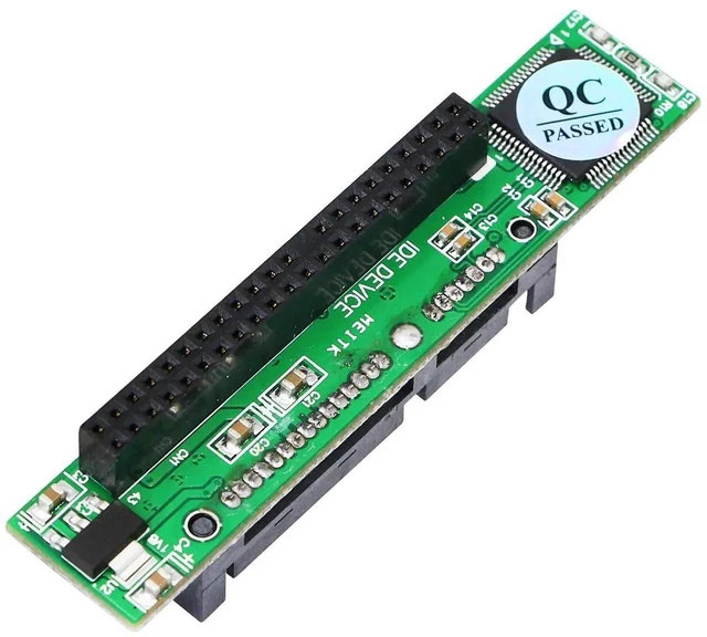 Alt view image 6 of 6 - SATA Male to 44 Pin Female 2.5 Inch IDE Adapter, SATA to 2.5" IDE Hard Drive Interface Converter for PC and Mac