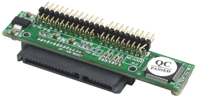 Alt view image 5 of 7 - Laptop SATA to IDE Adapter, 2.5 Inch SATA HDD SSD to 44 Pin Male PATA Parallel Port Converter