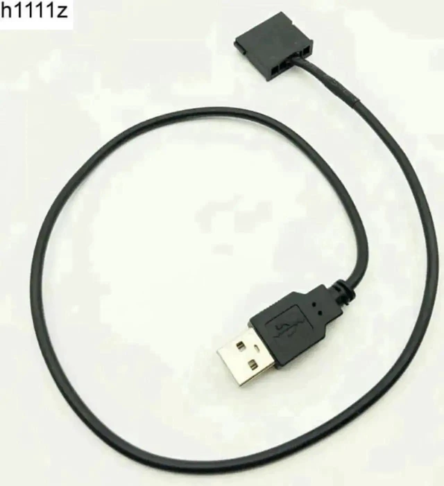 Main image of 50cm SATA to USB Power Adapter Cable, USB 5V Male to 15Pin SATA Female Power Cord, 22AWG Heavy-Duty Wire for 2.5 Inch Laptop SATA HDD SSD