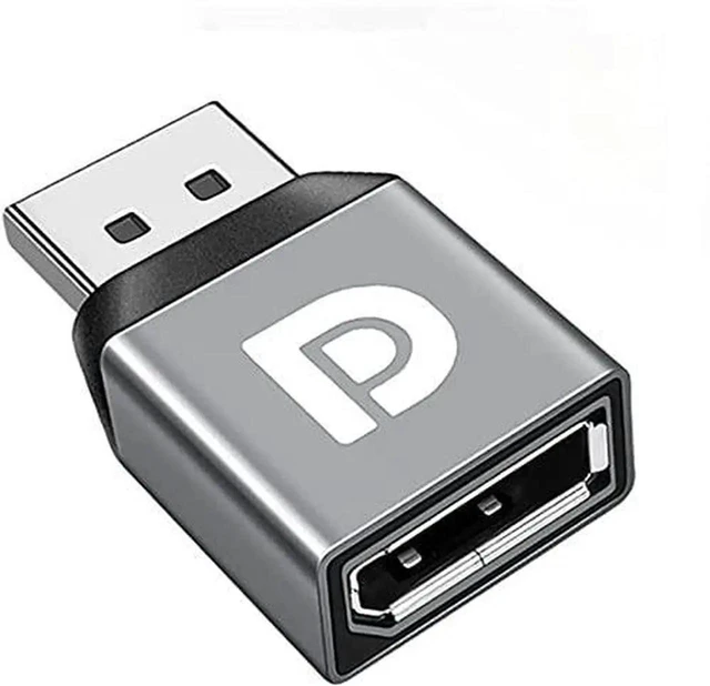 Main image of DP 1.4 Male to Female DisplayPort Extension Coupler 4K@120Hz 8K@60Hz High Speed Expansion Adapter Connector