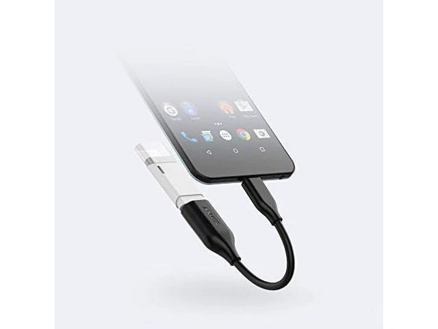 Alt view image 2 of 3 - USB-C to USB3.1 Adapter USB-C Male to USB-A Female Uses USB OTG Technology Compatible with Galaxy Note 8 S8 S8+ S9 iPad Pro 2018 Nexus 6P 5X LG V20 G5 and More