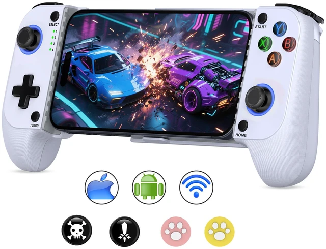 Main image of Mobile Game Controllers for iPhone/Android, Hall Effect Phone Controllers Support Phone Case,Game Controllers for Xbox,for PlayStation,Cloud/Steam Gaming