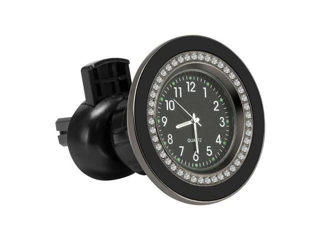 Alt view image 3 of 5 - Car Holder Navigation Magnetic Phone Mount New Flexible Clock Design Air Outlet Hook for Mobile Phone Holders sliver