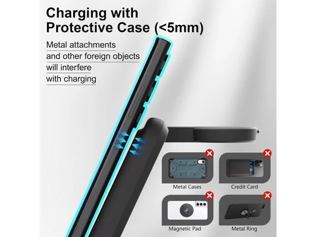 Alt view image 7 of 7 - Charging Station for S24 Ultra, Wireless Charger for Galaxy S24+/S24/S23 Ultra/S23/S22/Note 20, Galaxy Watch 6/6 Classic/5/5 Pro/4, Galaxy Buds 2 Pro/Pro (for Travel)