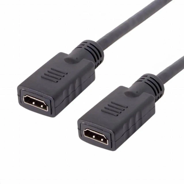 Alt view image 4 of 7 - DMS 59Pin Male to Dual HDMI Female Cable, DMS-59 to Dual HDMI HDTV Extension Cord for GPU Graphics Card Multi Monitor Display