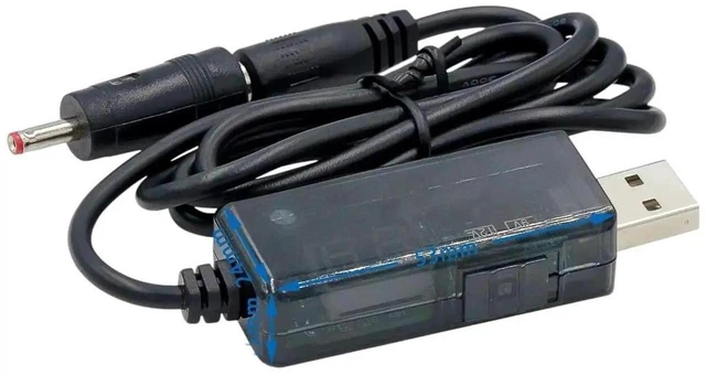 Main image of USB Step Up Converter Cable DC 5V to 9V 12V Boost Converter with 3.5x1.35mm Connector for Power Supply
