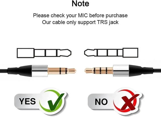 Alt view image 3 of 7 - 3.5mm Female to 5 Pin Mini USB Male Adapter Cable, Universal Mini USB to 3.5mm Audio Jack Converter for Microphone and Audio Devices