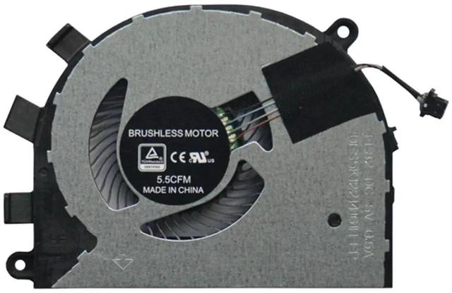 Main image of Replacement CPU Cooling Fan 4 Pin 5V for Dell Latitude 3400 3500 P85F Inspiron 15 5481 5584 DFS5K12214161H FL82 0T6RHW 08FF1J