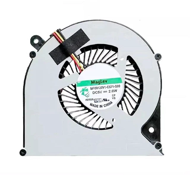 Main image of Laptop CPU Cooling Replacement Fan for Toshiba Satellite C850 L850 L850D C855 C855D L855 C870 L870 L870D C875 Series, 5V 3PIN MF60090V1-C450-G99