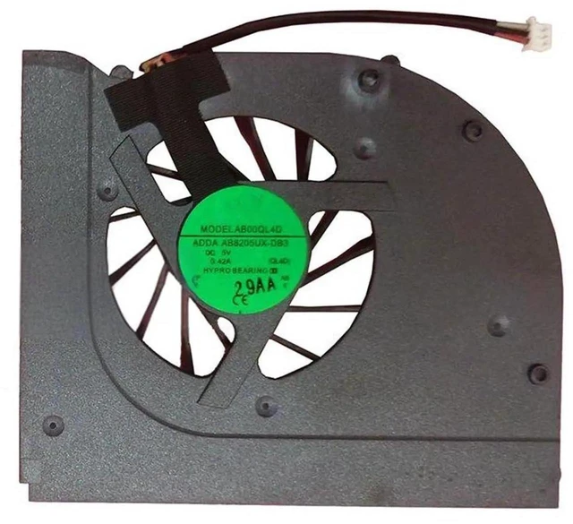 Main image of DC 5V 3Pin Laptop CPU Cooling Fan AB8205HX-DB3 Compatible with LG R560 R570 R580 R590, HASEE A550 A560, Casper TW8 Series