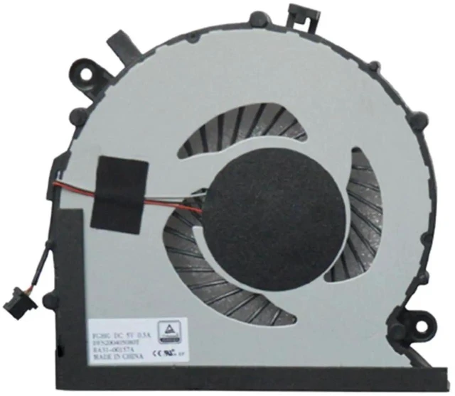 Main image of Laptop CPU Cooling Replacement Fan for Samsung NP500R4H NP500R4K NP500R5L NP550R5L NP550R5M, 5V 4PIN 3 Wires DFS200405080T FGHG
