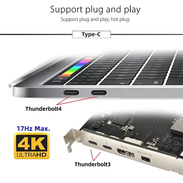 Alt view image 11 of 14 - Display Adapter USB-C Type-C DDC EDID Dummy Plug Headless Ghost Display Emulator 1920x1080p@60Hz