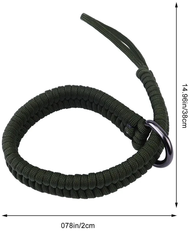 Alt view image 5 of 6 - Premium Retro Camera Wrist Strap Cross-Woven Parachute Cord High Strength Abrasion Resistant Protective Hand Strap for Dslr