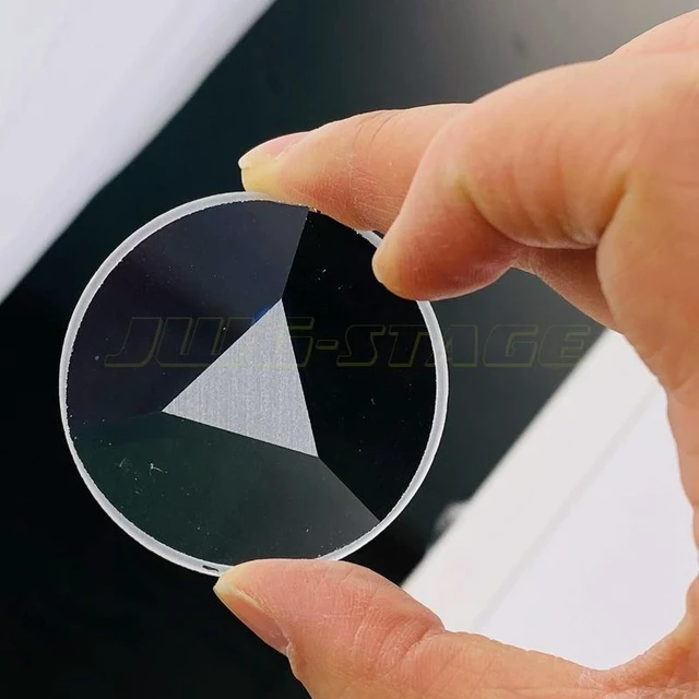 Alt view image 4 of 6 - 4pcs/lot Led Moving Head Light 46mm 3 Prism Prisms 27 Degree