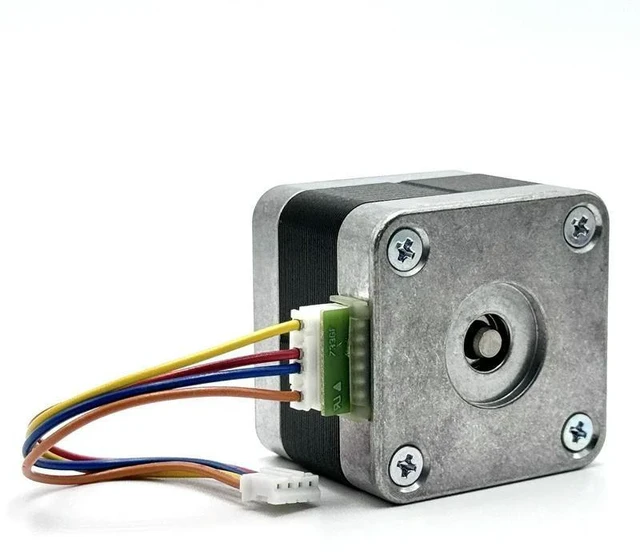 Alt view image 4 of 4 - Minebea 17PM-K054-04VS NEMA 17 42mm 2-Phase 4-Wire Hybrid Stepper Motor 1.8° Precision for 3D Printers, CNC Engravers