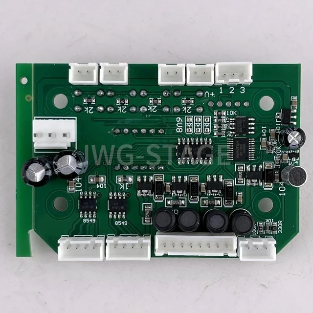 Alt view image 4 of 6 - 7x12W LED Moving Head Light 4 IN 1 RGBW Professional Stage Effect Main Board CPU Control Boards