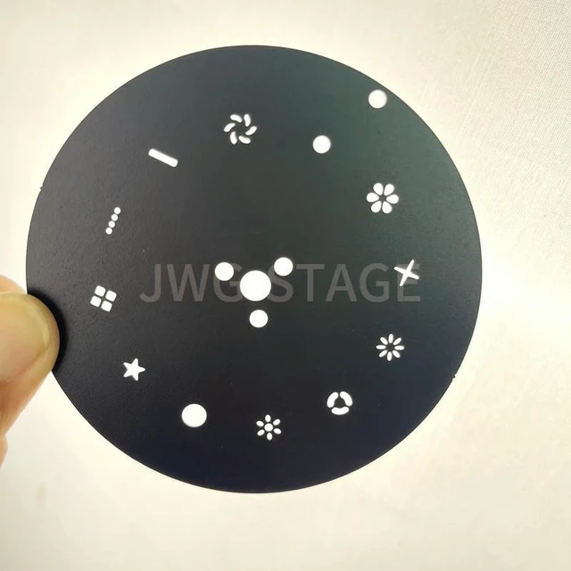 Alt view image 6 of 6 - Fixed Gobo Wheel Gobo Panel For Professional Stage Spot Moving Head Light
