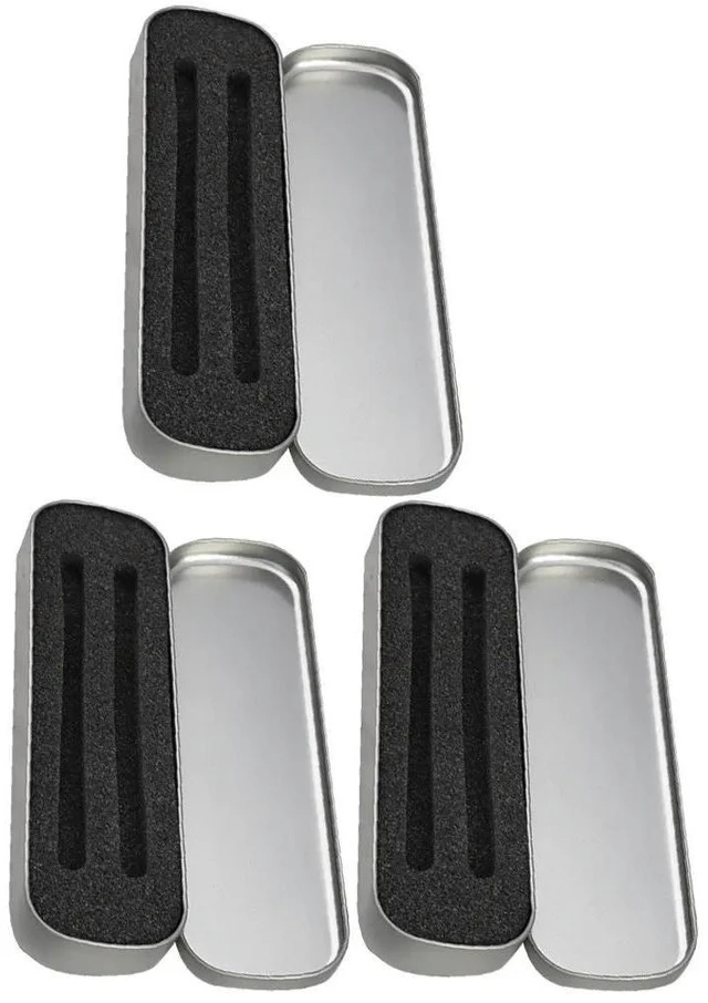 Alt view image 4 of 6 - 3Pcs l Pencil Box High Grade Sponge Iron Material for Students and Kids l Pencil Box Crayon Case