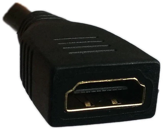 Alt view image 3 of 6 - 5 Inch 90 Degree Vertical Right Up Angle HDMI Male to Female Cable, HDMI 2.0 High Speed Cord Support 4K@60Hz 2160P 1080P 3D Ethernet ARC for HDTV Monitor Projector