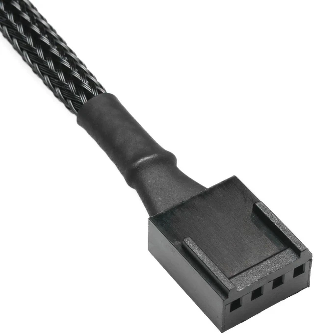 Alt view image 5 of 7 - Enterprise Grade 4 Pin PWM Fan Adapter Cable, Full Pinout PC Fan Connector Cord for Server Workstation Motherboard 1 Pack