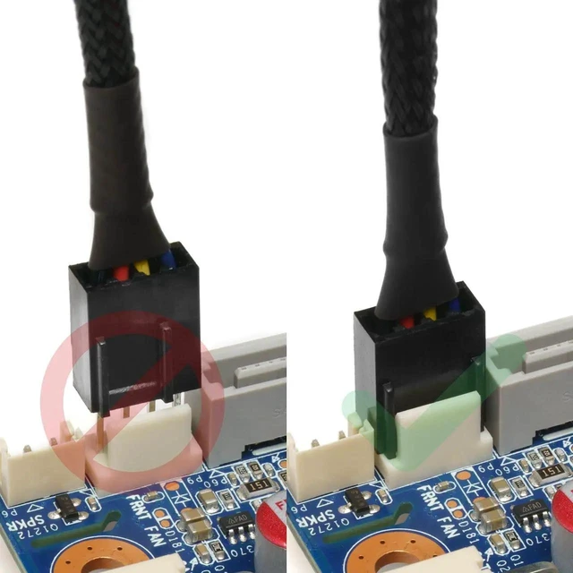 Alt view image 7 of 7 - Enterprise Grade 4 Pin PWM Fan Adapter Cable, Full Pinout PC Fan Connector Cord for Server Workstation Motherboard 1 Pack