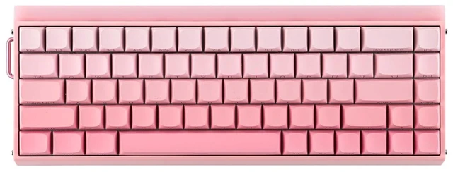 Alt view image 12 of 14 - Aula Hero 68 HE Wired Magnetic Gaming Keyboard, 0.01mm Adjustable Actuation, Rapid Hall Effect Switch, 8kHz Polling, 5-Layer Sound Dampening, RGB Box & Backlight (Pink)