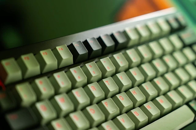 Alt view image 12 of 14 - Battleye 74.5 RT HE Magnetic Wired Gaming Keyboard with Mechanical Feel Full Metal Aluminum with Touch Screen and Rapid 4-Mode Switching RGB Lighting & Gaming Accessories - Jungle Eye