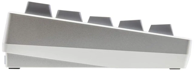 Alt view image 14 of 14 - WOBKEY Zen 65 65% Quick Release Wireless Mechanical Keyboard with RGB, CNC Aluminum Case, Hot-Swappable, VIA Support, BT/2.4G/USB-C Gaming Keyboard for Mac/Windows (Ultra Silver)