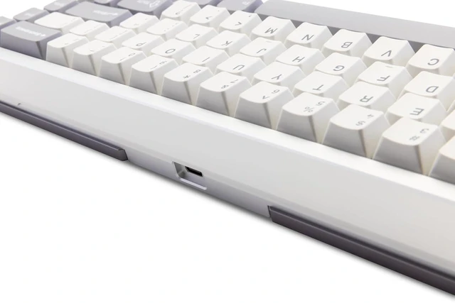 Alt view image 13 of 14 - WOBKEY Zen 65 65% Quick Release Wireless Mechanical Keyboard with RGB, CNC Aluminum Case, Hot-Swappable, VIA Support, BT/2.4G/USB-C Gaming Keyboard for Mac/Windows (Ultra Silver)