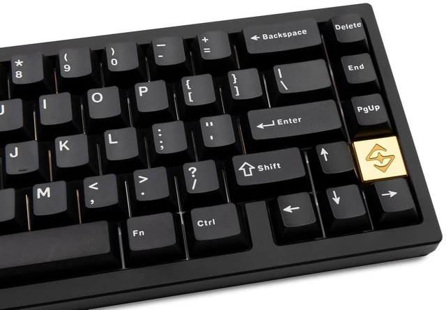 Alt view image 10 of 14 - WOBKEY Zen 65 65% Quick Release Wireless Mechanical Keyboard with RGB, CNC Aluminum Case, Hot-Swappable, VIA Support, BT/2.4G/USB-C Gaming Keyboard for Mac/Windows (Ultra Black)