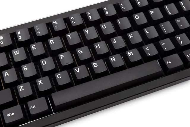 Alt view image 11 of 14 - WOBKEY Zen 65 65% Quick Release Wireless Mechanical Keyboard with RGB, CNC Aluminum Case, Hot-Swappable, VIA Support, BT/2.4G/USB-C Gaming Keyboard for Mac/Windows (Ultra Black)
