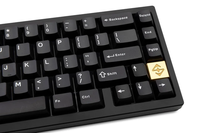 Alt view image 10 of 14 - WOBKEY Zen 65 65% Quick Release Wireless Mechanical Keyboard with RGB, CNC Aluminum Case, Hot-Swappable, VIA Support, BT/2.4G/USB-C Gaming Keyboard for Mac/Windows (Lite Black)